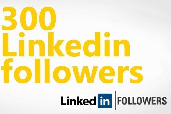 300 LinkedIn followers