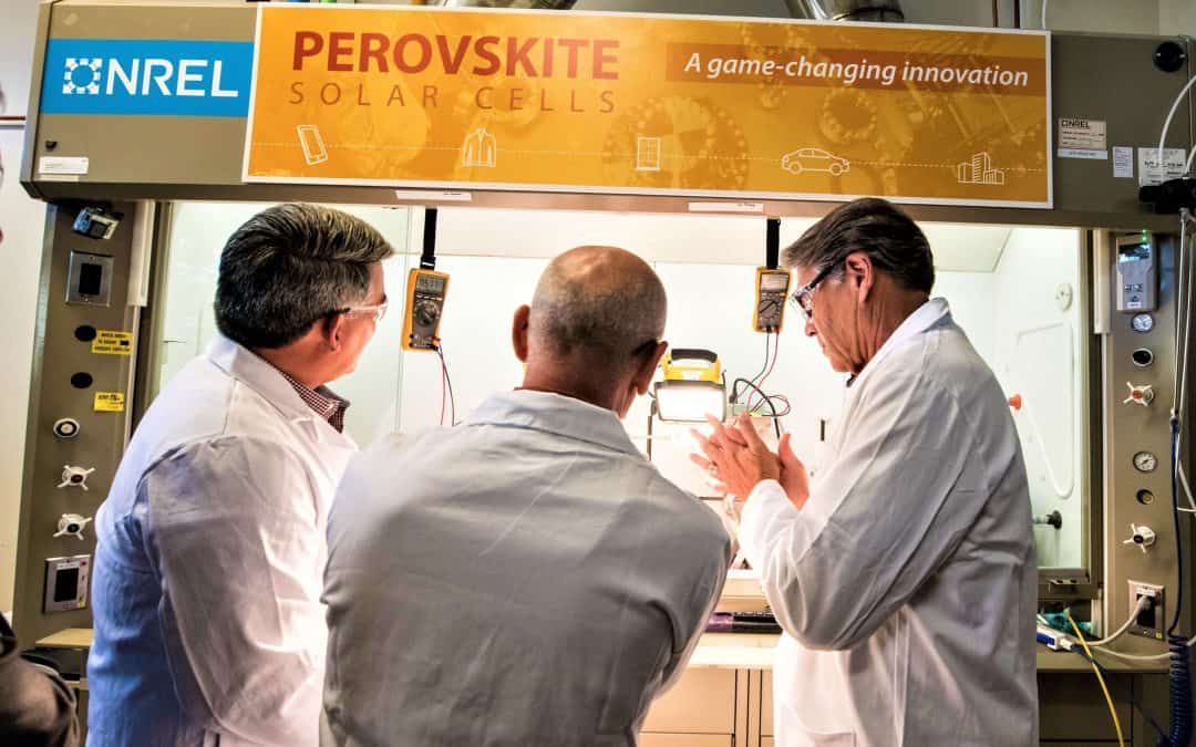 GOOD NEWS FOR SOLAR PEROVSKITES R/D