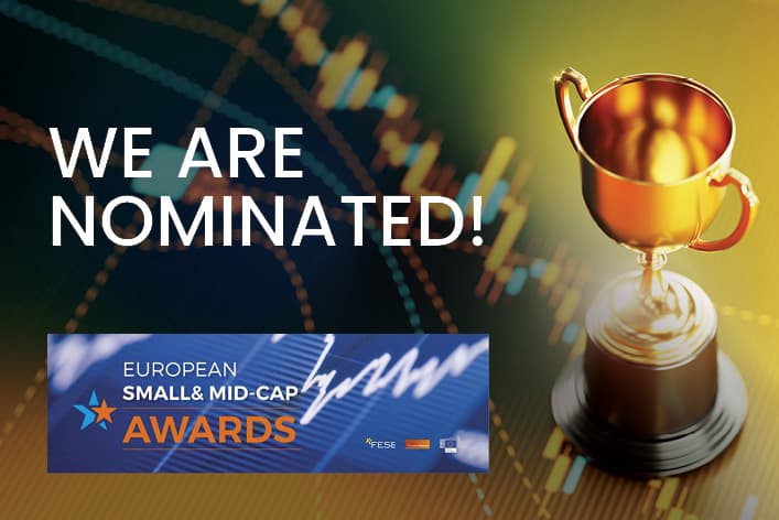 FOM nominated in the European Small and Mid-Cap Awards 2021