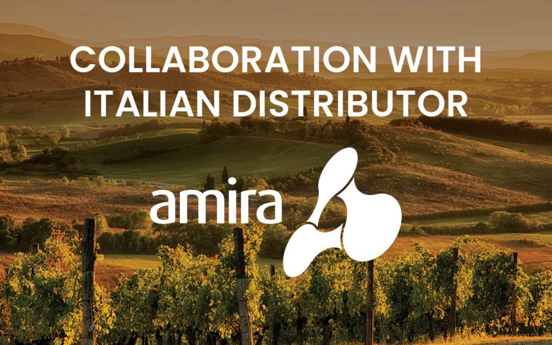 New collaboration with Italian distributor Amira Srl