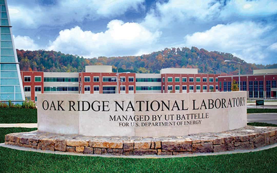 New customer – Oak Ridge National Laboratory